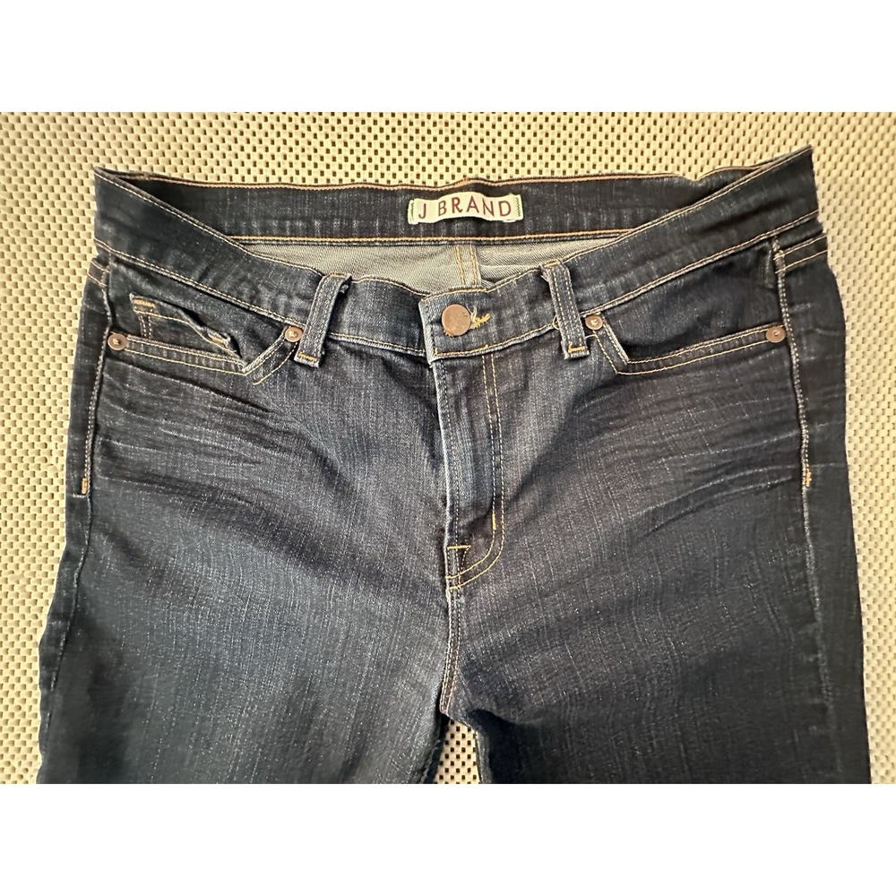Y2K J Brand Jeans Women‎ Size 32 Straight Leg Stretch Style 805 Ink Mid Rise